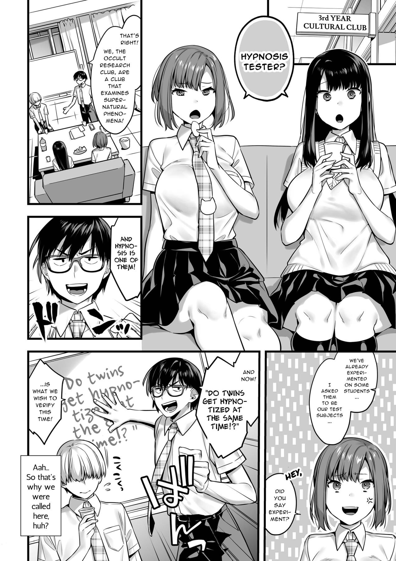 Hentai Manga Comic-Do Twins Get Hypnotized At The Same Time?-Read-5